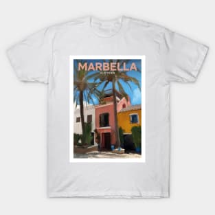 No.2 Marbella Old Town Andalusia Spain T-Shirt